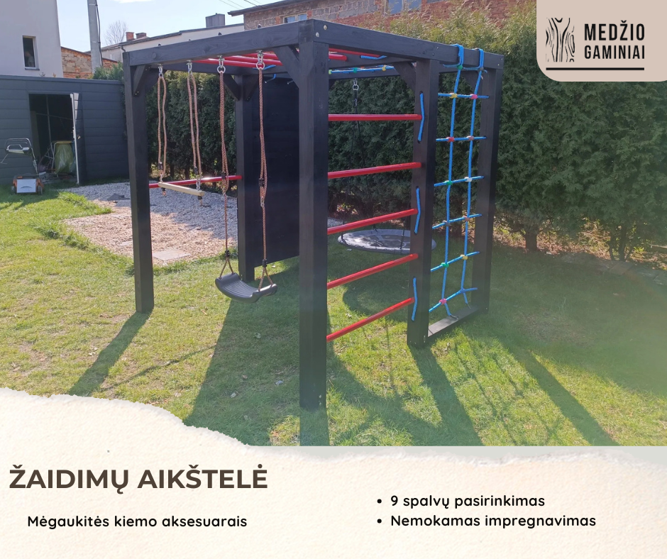 Medinė laipynė „Beždžionių gūžta“
