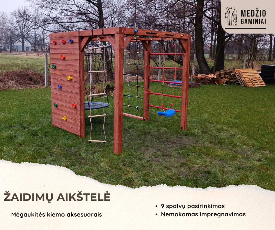 Medinė laipynė „Beždžionių gūžta“