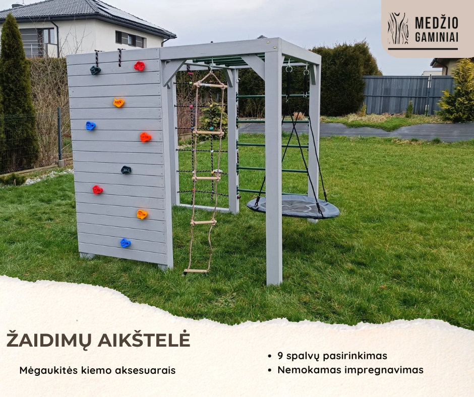 Medinė laipynė „Beždžionių gūžta“