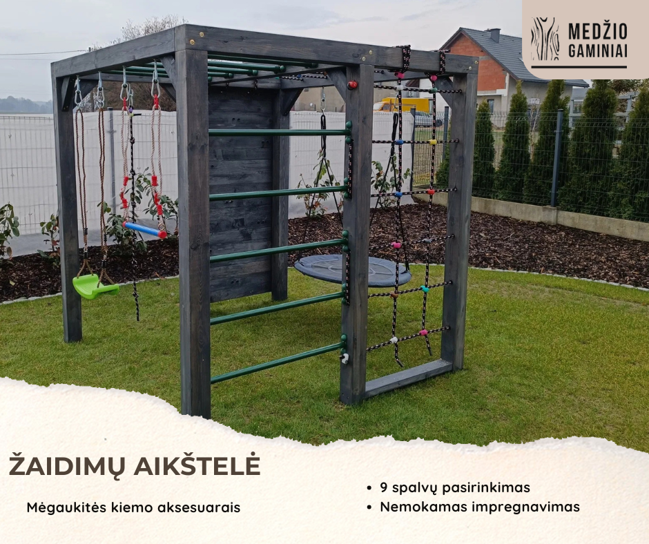 Medinė laipynė „Beždžionių gūžta“