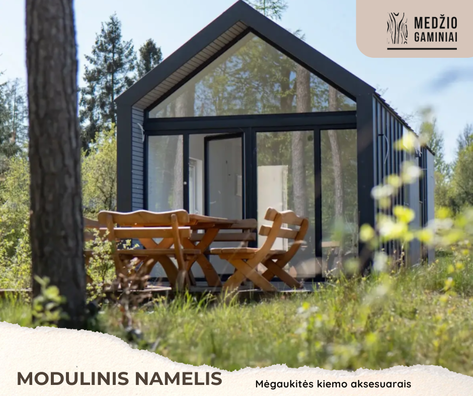 Modulinis namelis 39 m2