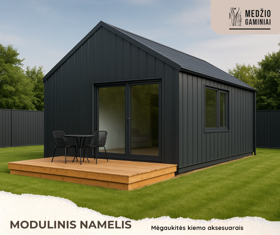 Modulinis namelis 36 m2