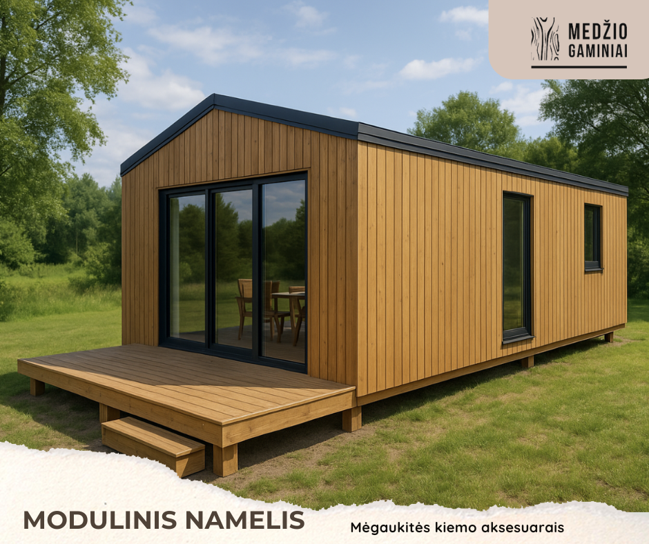 Modulinis namelis 35 m2