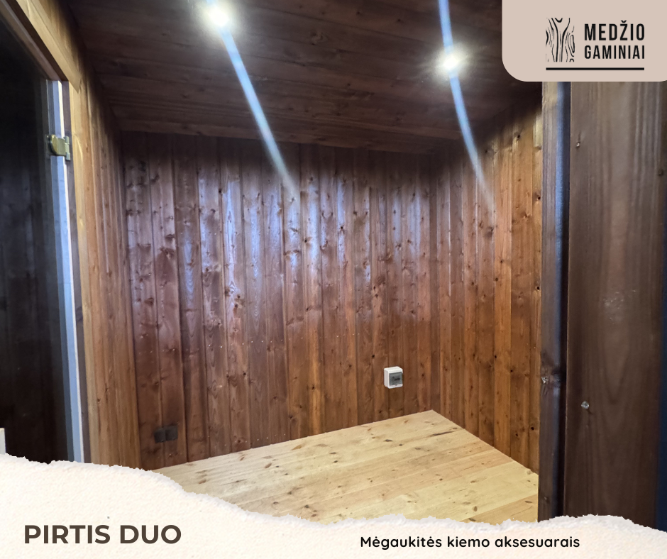Sodo pirtis duo
