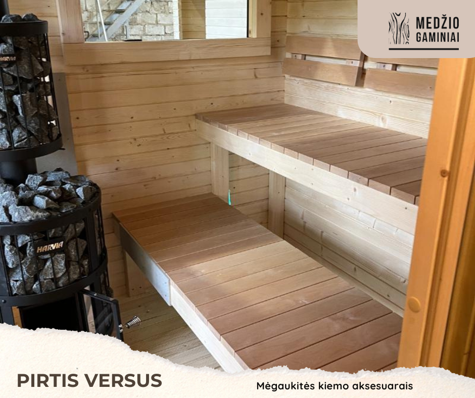 Sodo pirtis versus