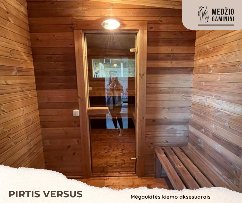 Sodo pirtis versus