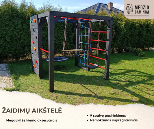 Medinė laipynė „Beždžionių gūžta“