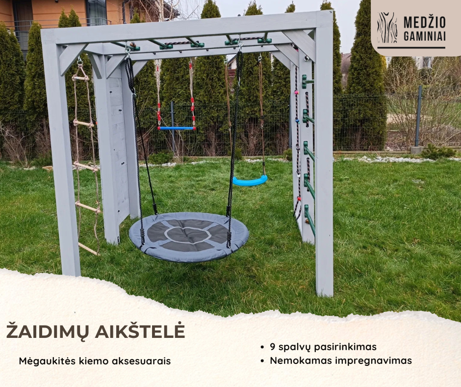 Medinė laipynė „Beždžionių gūžta“