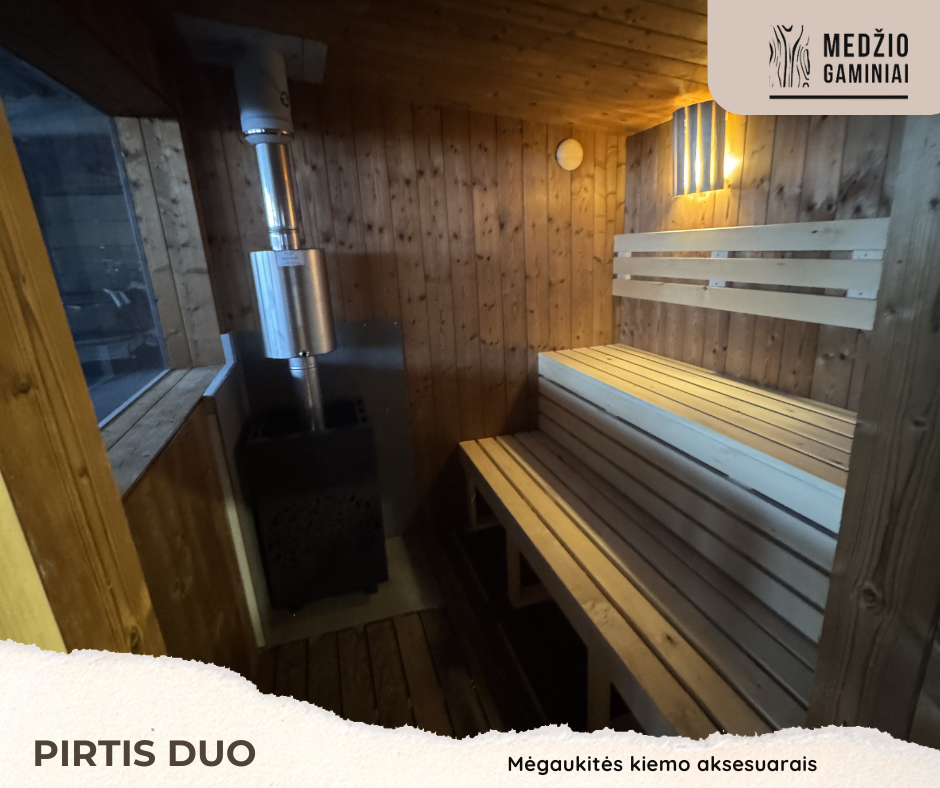 Sodo pirtis duo