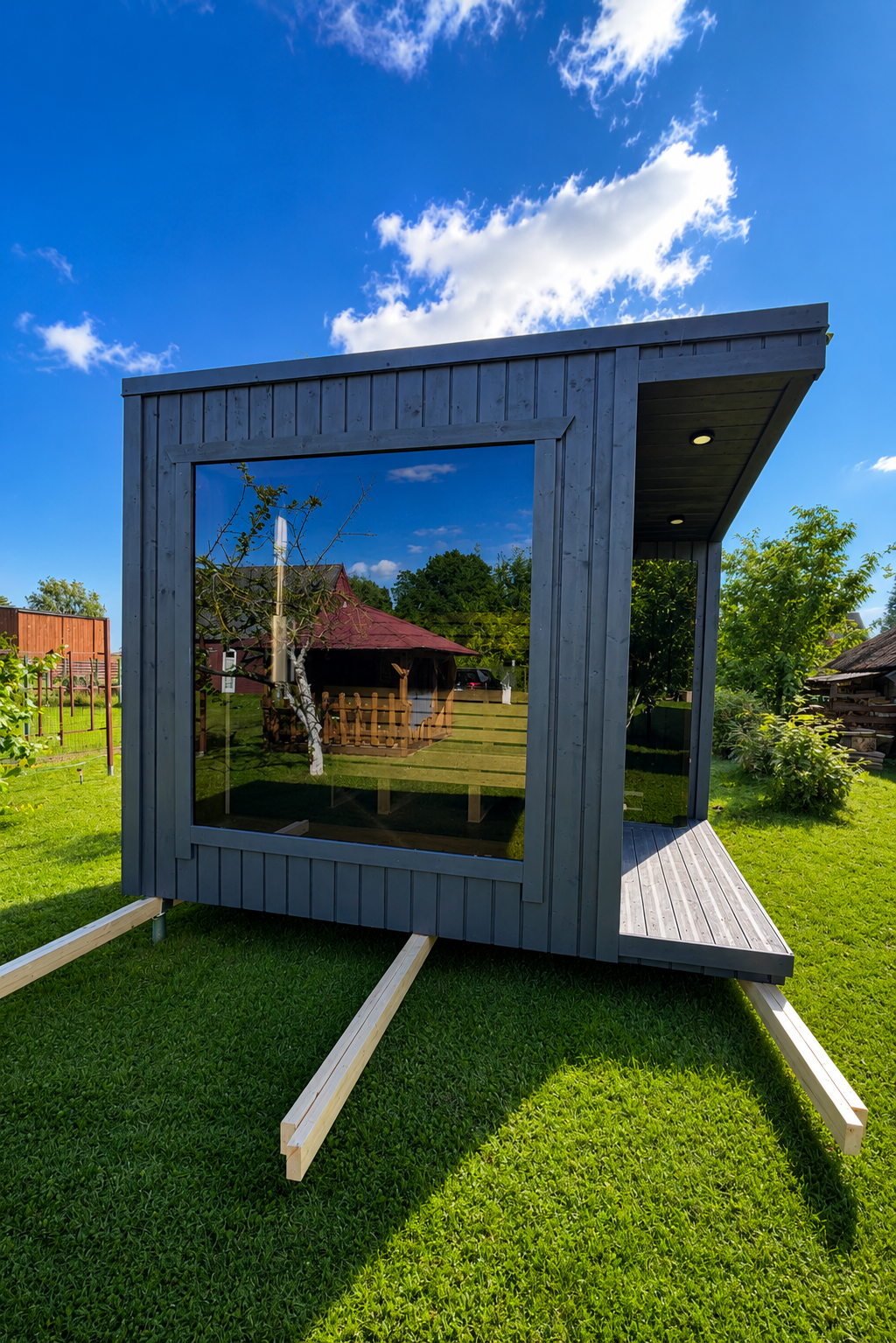 Modulinė lauko sauna Ela