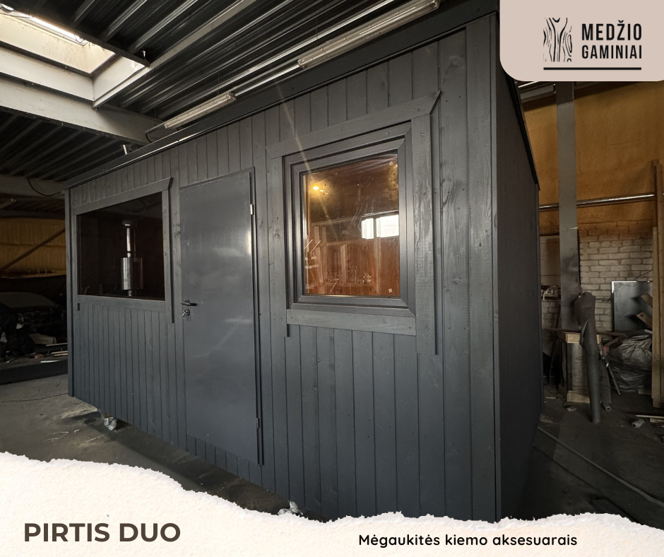 Sodo pirtis duo
