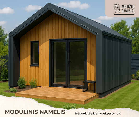 Modulinis namelis 39 m2