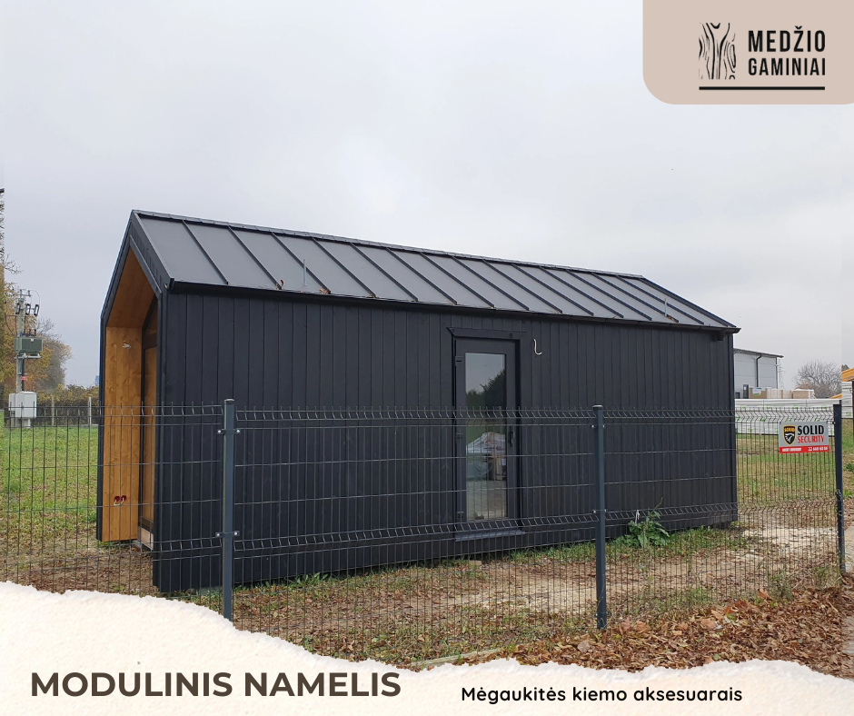 Modulinis namelis 36 m2