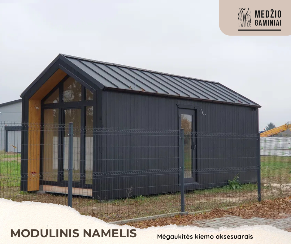 Modulinis namelis 36 m2