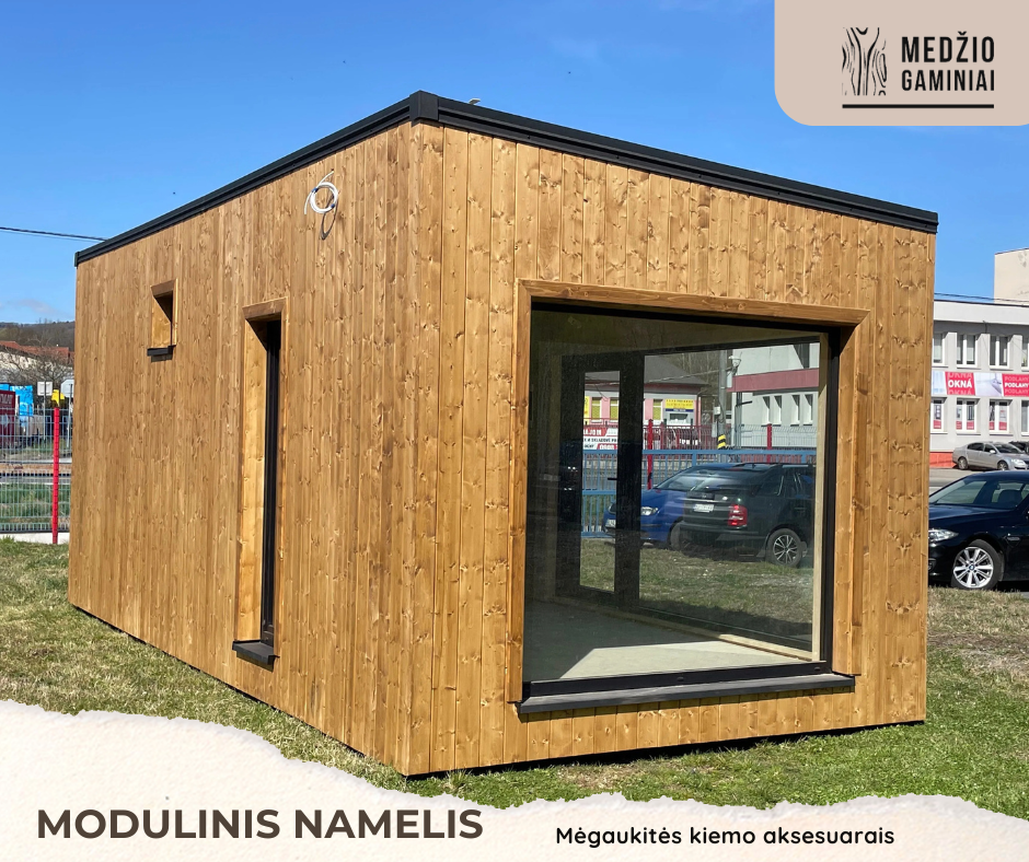 Modulinis namelis 36 m2